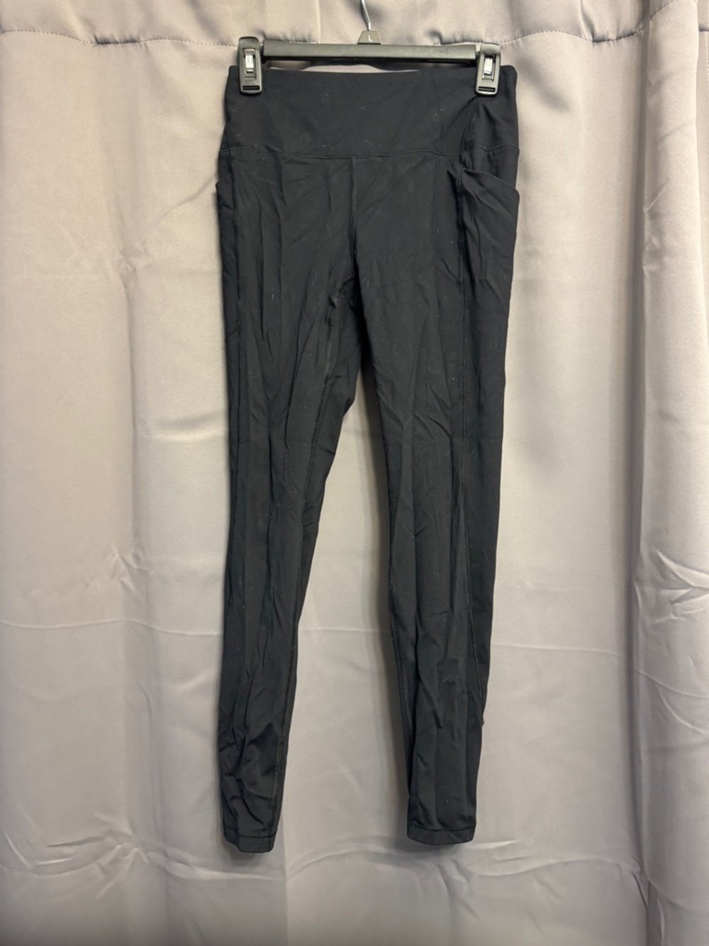 Spyder Black Activewear Top with White Logo and Red Accent
